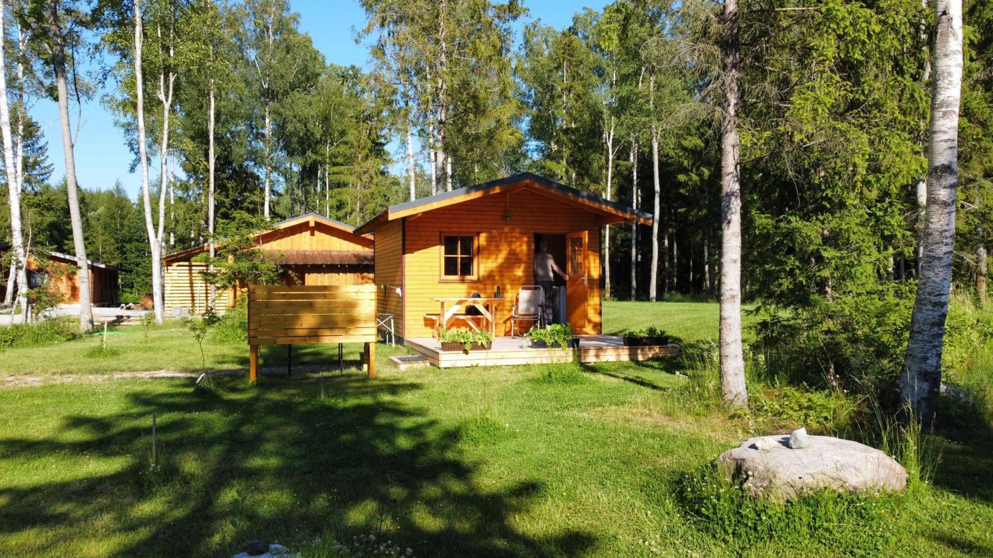 Marika Puhkekuela - Metsanurga Oeoemaja "Shared Bathroom" Ныва Экстерьер фото